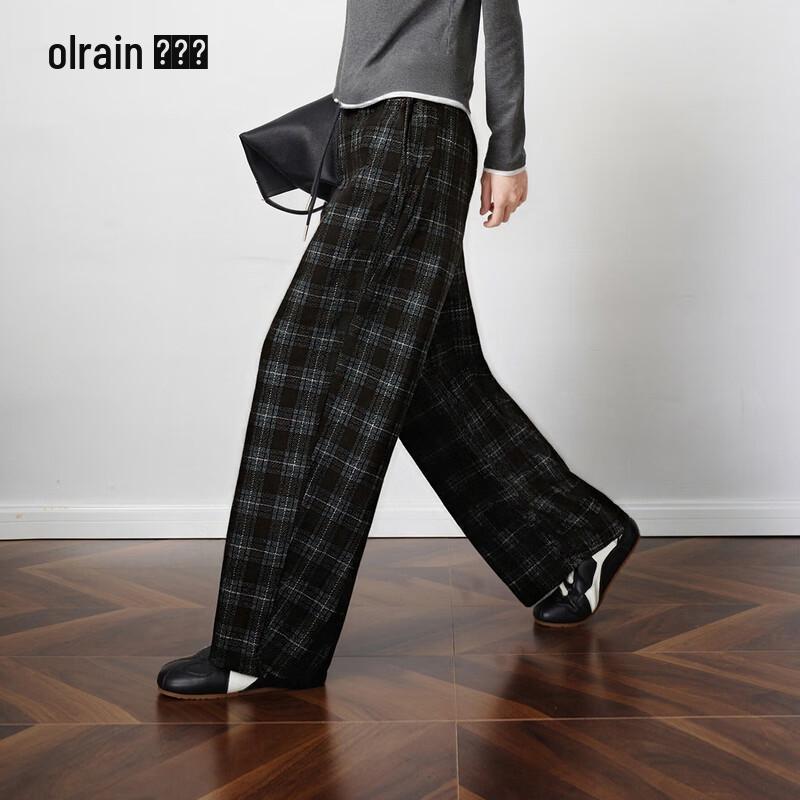 Olrain Women s Winter Plaid Loose Casual Pants L
Olrain Women s Winter Plaid Loose Casual Pants L