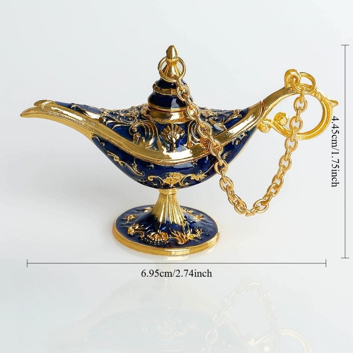 Миниатюрные лампы Aladdin Magic Genie - классическая винтажная лампа Magic Genie Light для костюмированного освещения для домашнего свадебного стола темно-синий
Миниатюрные лампы Aladdin Magic Genie - классическая винтажная лампа Magic Genie Light для костюмированного освещения для домашнего свадебного стола темно-синий