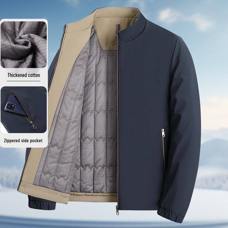 2025 Autumn/Winter Men s Cotton-Padded Jacket - Warm, Thickened Coat for Middle-Aged and Elderly 4XL 165-180 lbs
2025 Autumn/Winter Men s Cotton-Padded Jacket - Warm, Thickened Coat for Middle-Aged and Elderly 4XL 165-180 lbs
