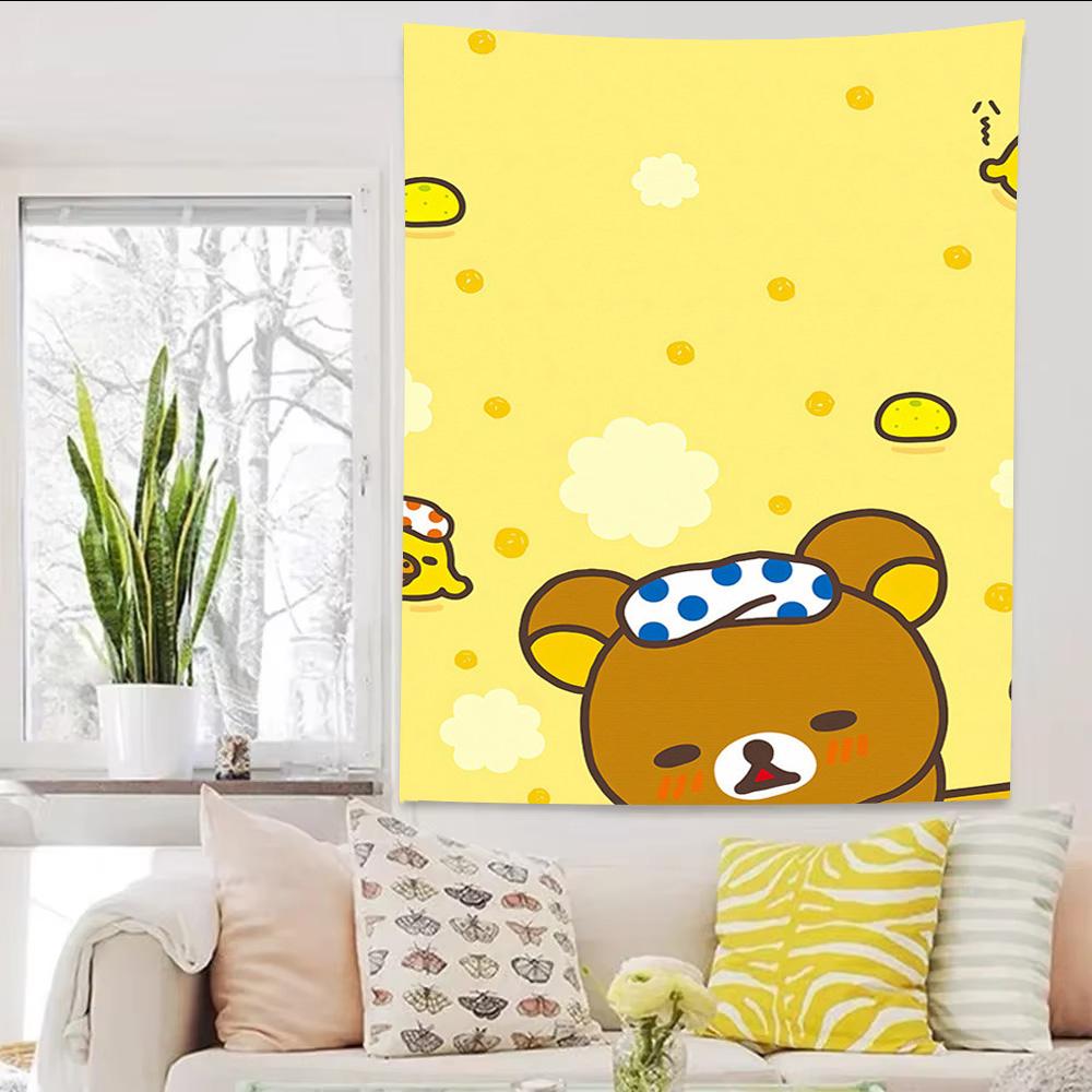 Kawaii Rilakkuma And Friends Cartoon Printed Tapestry Cozy Healing Aesthetic Wall Hanging For Kids Room Home Decor 74x94cm(29x37in)
Kawaii Rilakkuma And Friends Cartoon Printed Tapestry Cozy Healing Aesthetic Wall Hanging For Kids Room Home Decor 74x94cm(29x37in)