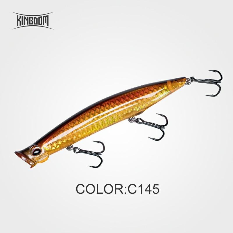 Королевство Рыболовная приманка Верхневодные приманки Поппер Жесткая наживка Рыболовные снасти Свимбейт 18.5g
Королевство Рыболовная приманка Верхневодные приманки Поппер Жесткая наживка Рыболовные снасти Свимбейт 18.5g