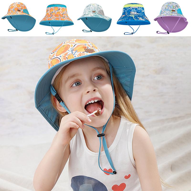 2023 Summer Baby Sun Cap Hat SPF 50+ Infant Travel Beach Kid Hat With Drawstring Girl Boy Cotton Breathable Cartoon 0-12 Years
2023 Summer Baby Sun Cap Hat SPF 50+ Infant Travel Beach Kid Hat With Drawstring Girl Boy Cotton Breathable Cartoon 0-12 Years