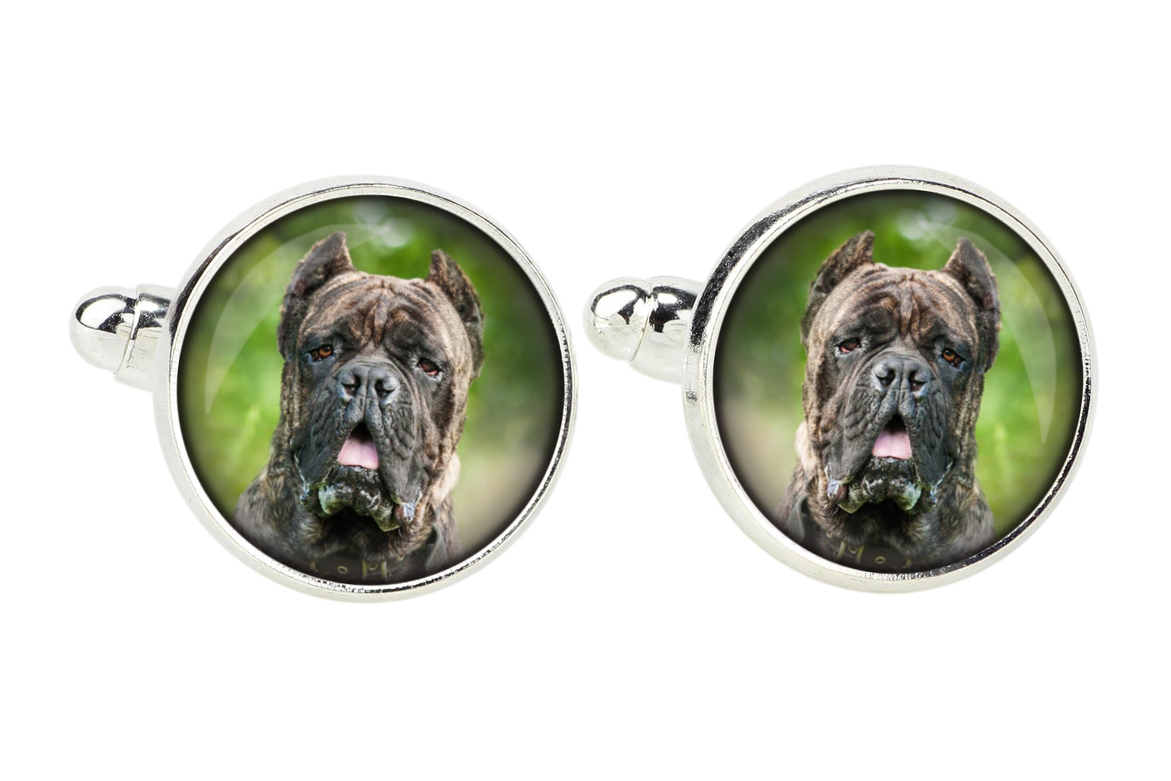 Cane Corso, Italian Cane Corso - cufflinks, a shirt accessory, a shirt pendant from the Art-Dog brand срібний
Cane Corso, Italian Cane Corso - cufflinks, a shirt accessory, a shirt pendant from the Art-Dog brand срібний