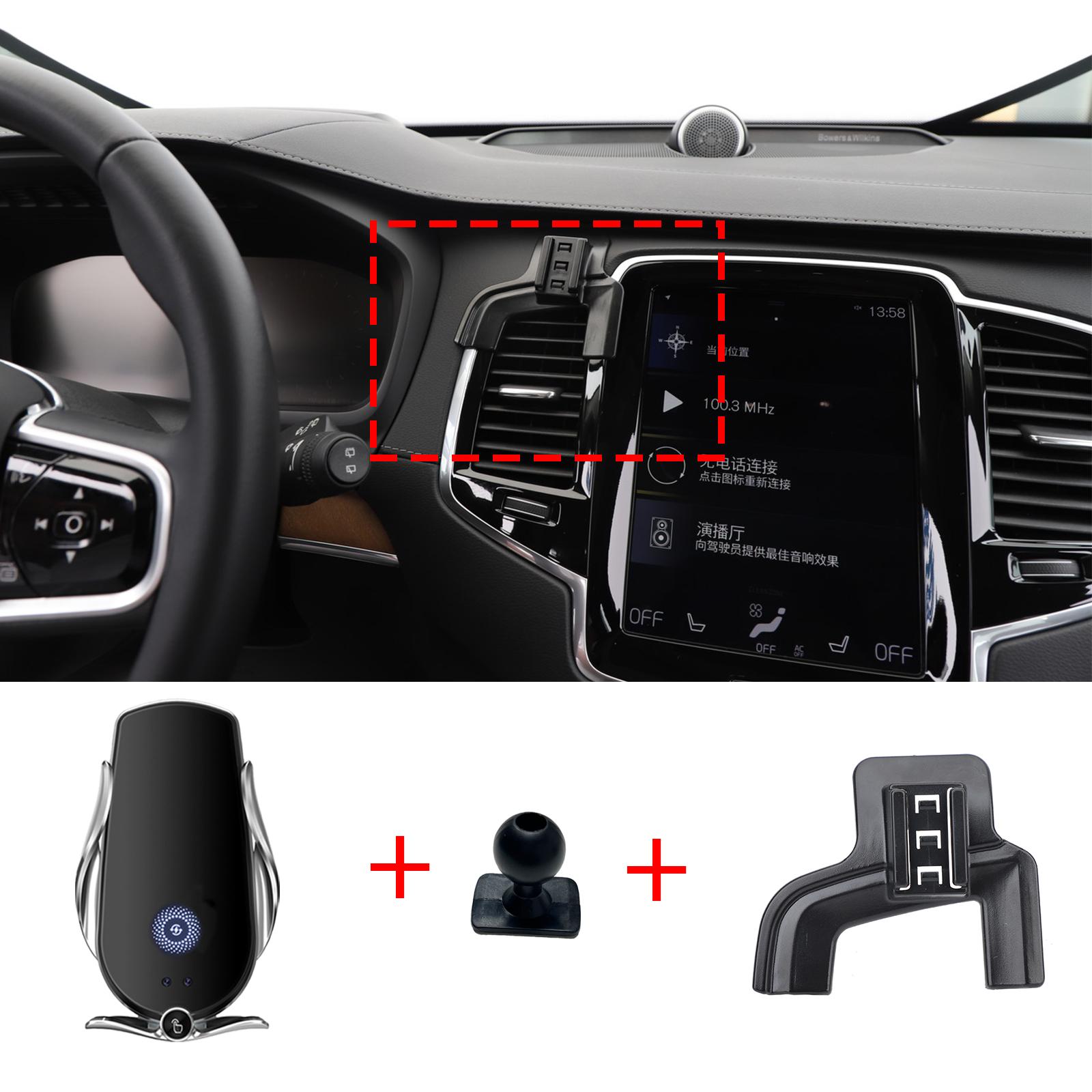 Car Mobile Phone Holder for Volvo XC90 T6 T8 2015~2025 GPS Bracket Navigation Stand Auto Accessories
Car Mobile Phone Holder for Volvo XC90 T6 T8 2015~2025 GPS Bracket Navigation Stand Auto Accessories