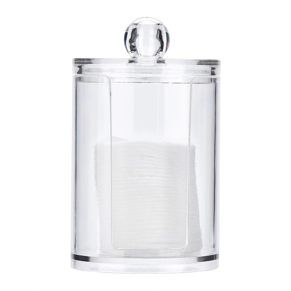 Round Clear Acrylic Makeup Cotton Pad Swab Holder Makeup Cosmetic Storage Organizer Box
Round Clear Acrylic Makeup Cotton Pad Swab Holder Makeup Cosmetic Storage Organizer Box