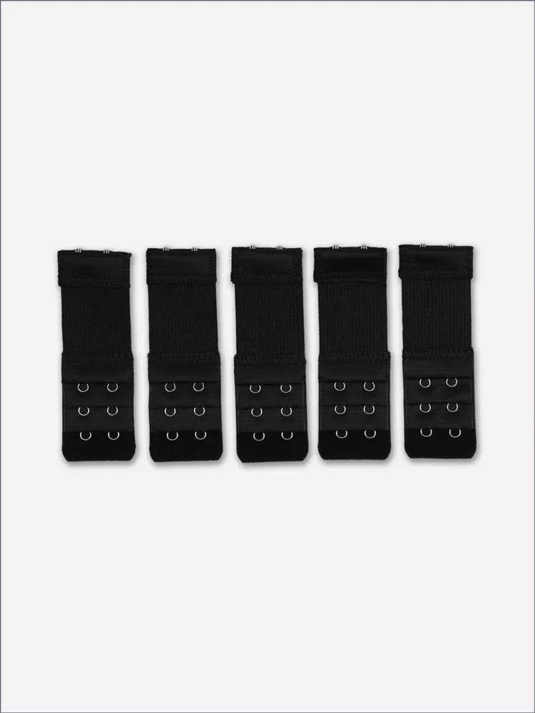 5pcs Adjustable Elastic Bra Extender Soft Hook and Eye Back Closure Extension Strap for Undergarment Comfort Fit One Size чёрный
5pcs Adjustable Elastic Bra Extender Soft Hook and Eye Back Closure Extension Strap for Undergarment Comfort Fit One Size чёрный