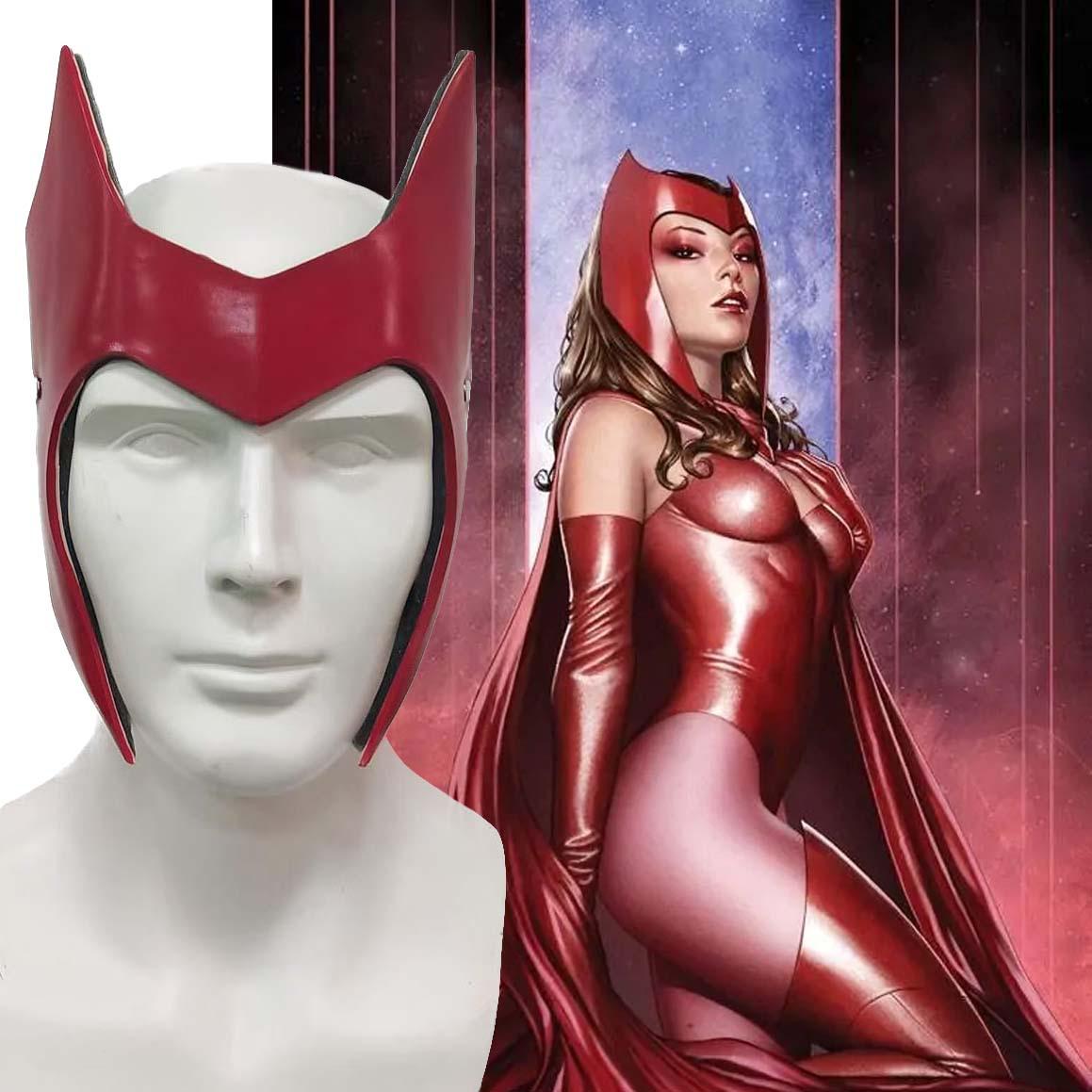 Halloween Scarlet Witch Resin Headwear Cosplay Mask Hollywood Decoration
Halloween Scarlet Witch Resin Headwear Cosplay Mask Hollywood Decoration