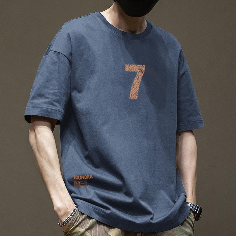 Cotton Heavyweight Summer Hong Kong Style Short Sleeved T-shirt for Men 2025 New Loose Plus Size Fat T-shirt Trendy Pure Cotton S
Cotton Heavyweight Summer Hong Kong Style Short Sleeved T-shirt for Men 2025 New Loose Plus Size Fat T-shirt Trendy Pure Cotton S