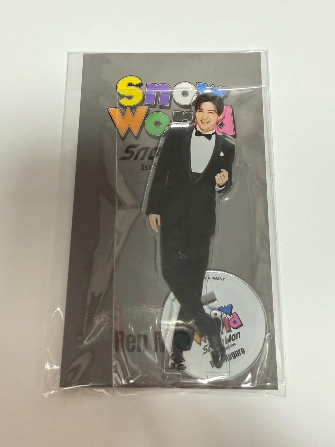 Meguro Ren Acrylic Stand Snow Man 1st Stadium Live Snow World
Meguro Ren Acrylic Stand Snow Man 1st Stadium Live Snow World