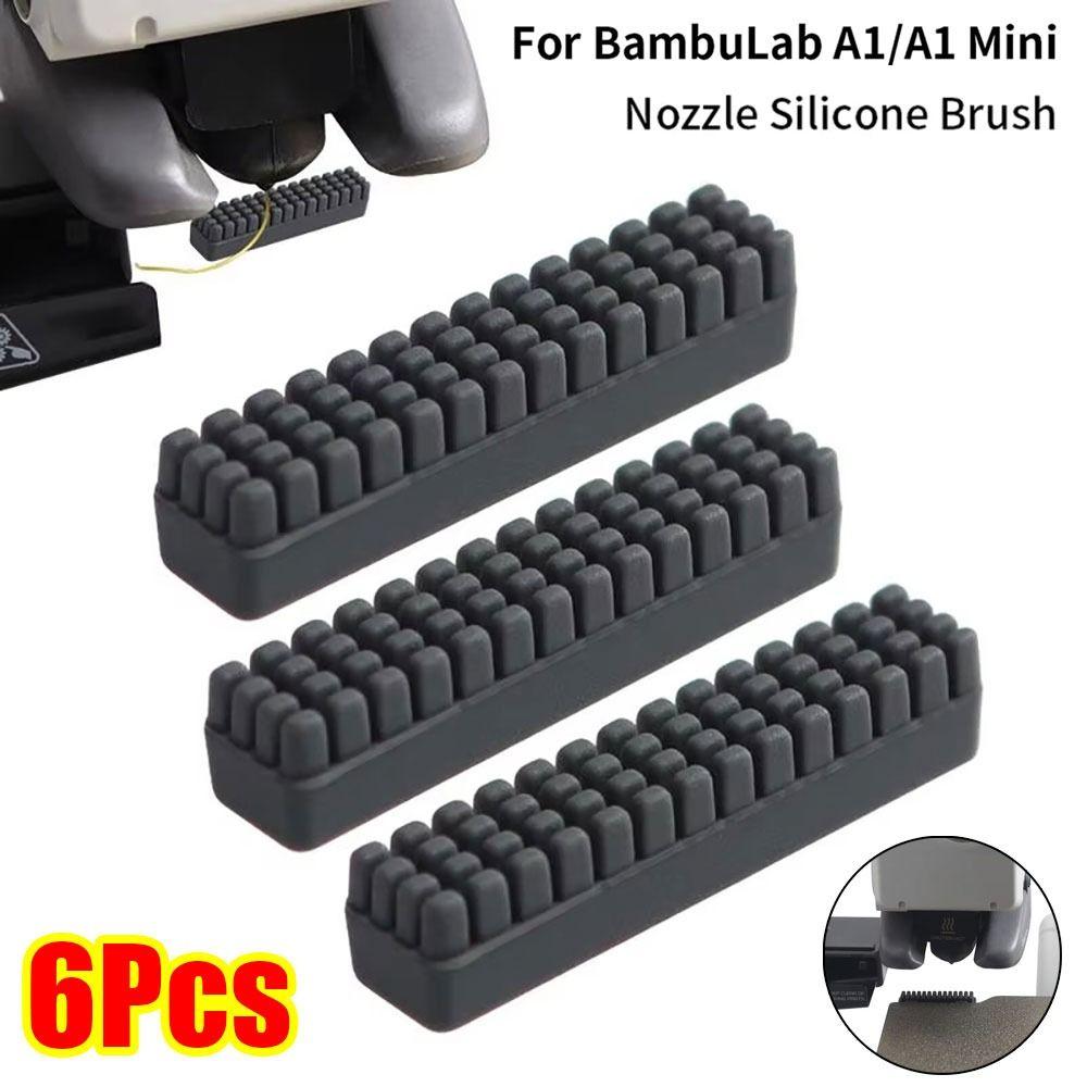 6Pcs Lab a1/A1 3D Printer Nozzle Brush Mini Wiper Printer Parts for Bambu Hotbed Mounted Scrubbers 6Pcs for A1 mini
6Pcs Lab a1/A1 3D Printer Nozzle Brush Mini Wiper Printer Parts for Bambu Hotbed Mounted Scrubbers 6Pcs for A1 mini