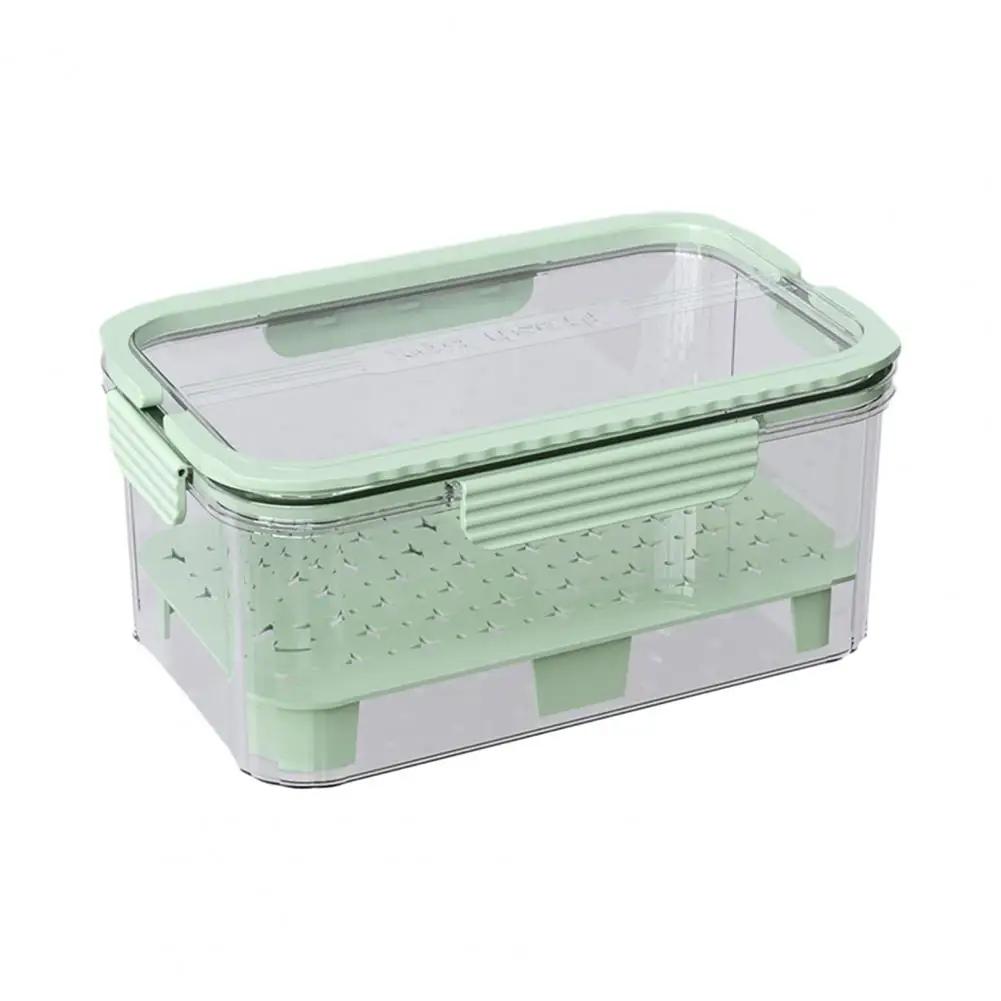 Handheld Portable Fresh-keeping Box Transparent Sealed Leak Proof Outdoor Large Capacity Food Grade Bento Box Fruit Storage Box зелений
Handheld Portable Fresh-keeping Box Transparent Sealed Leak Proof Outdoor Large Capacity Food Grade Bento Box Fruit Storage Box зелений