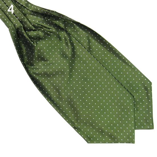 Чоловічий модний гладкий горошок з принтом Ascot Tie Neck Tie Шовковий шарф Краватка темно-зелений колір
Чоловічий модний гладкий горошок з принтом Ascot Tie Neck Tie Шовковий шарф Краватка темно-зелений колір