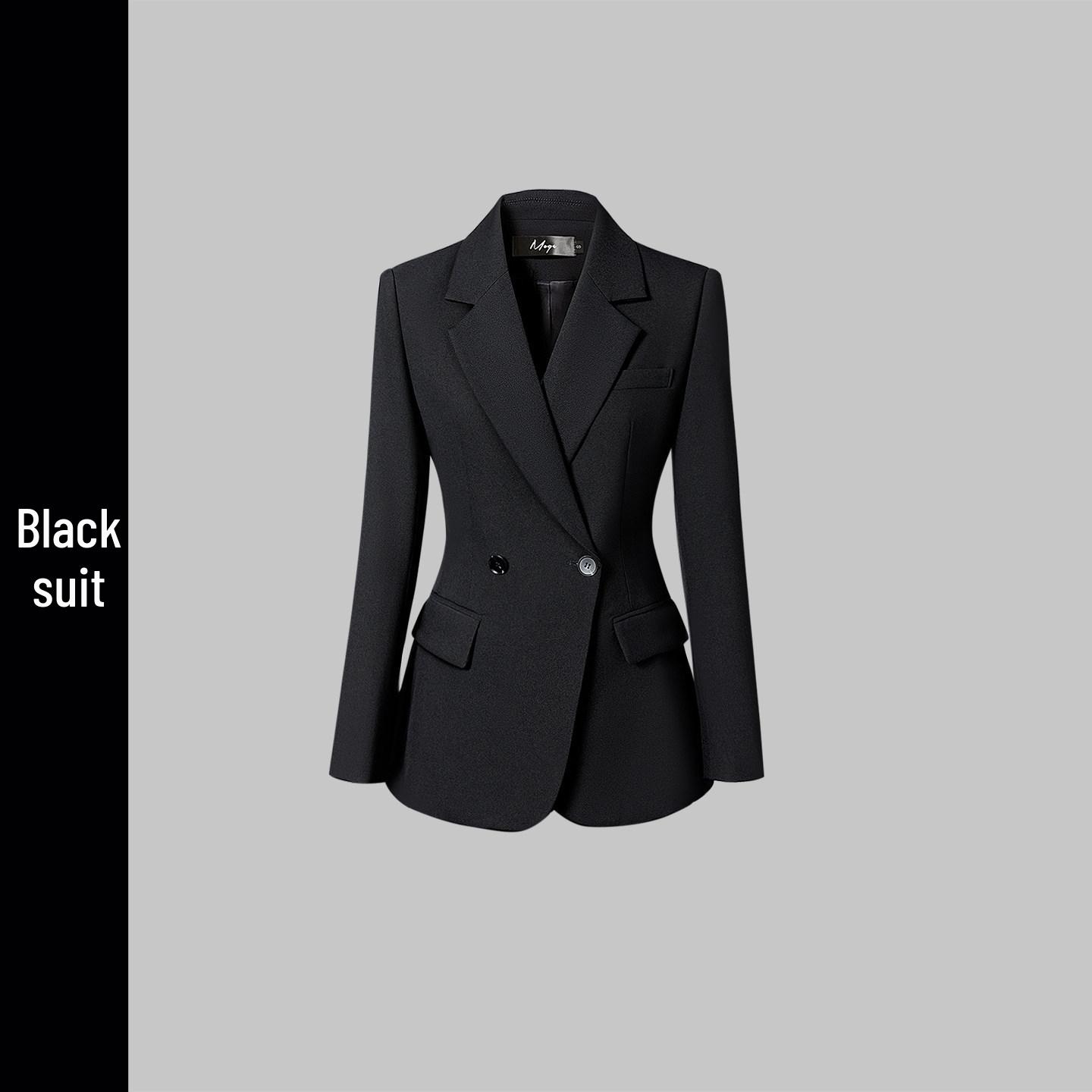 Women s High-End Professional Black Suit Set: Elegant Formal Wear for Workplace and Interviews, Perfect for Spring and Autumn. S
Women s High-End Professional Black Suit Set: Elegant Formal Wear for Workplace and Interviews, Perfect for Spring and Autumn. S