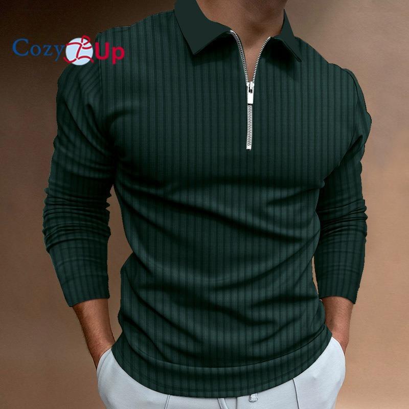 Мужские трикотажные рубашки-поло Cosy Up, легкие пуловеры с длинными рукавами, рубашки для гольфа M зелёный
Мужские трикотажные рубашки-поло Cosy Up, легкие пуловеры с длинными рукавами, рубашки для гольфа M зелёный