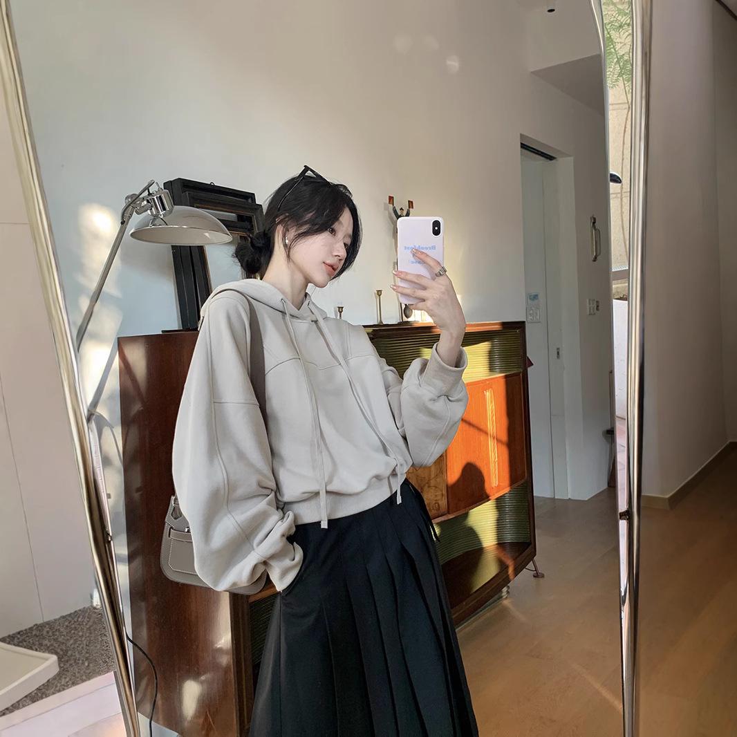 Melaard Women s Solid Color Temperament Sweatshirt Jacket - 2025 Spring/Autumn Fashion, Cute & Advanced Sweet Style XL (for 120-140 catties) серый
Melaard Women s Solid Color Temperament Sweatshirt Jacket - 2025 Spring/Autumn Fashion, Cute & Advanced Sweet Style XL (for 120-140 catties) серый