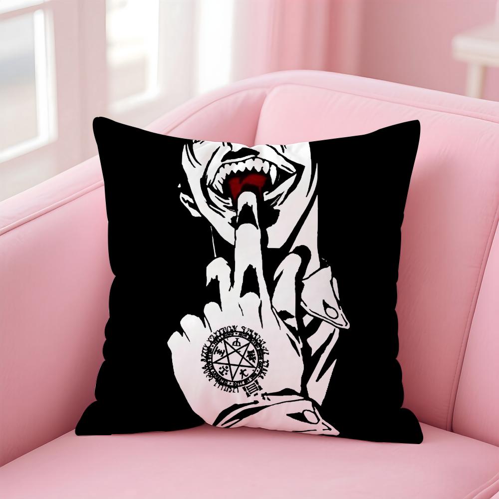 Dark Japanese Anime HHellsing Ultimate Cushion Cover Pillow Case Soft Skin Friendly Fabric Concealed Zipper 30X30cm
Dark Japanese Anime HHellsing Ultimate Cushion Cover Pillow Case Soft Skin Friendly Fabric Concealed Zipper 30X30cm