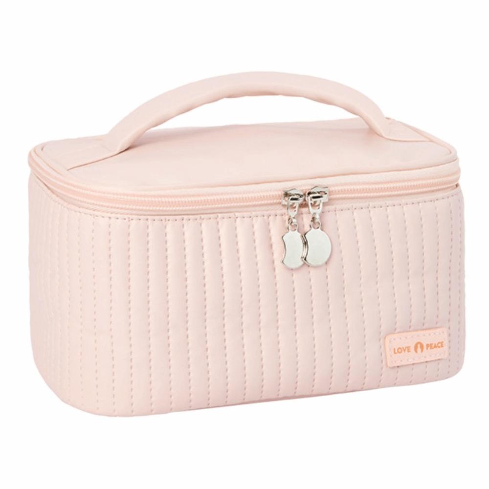 Large Capacity Open Lid Makeup Bag Durable Waterproof PU Toiletry Bag Portable Luxury Finish Cosmetics Storage Bag Women
Large Capacity Open Lid Makeup Bag Durable Waterproof PU Toiletry Bag Portable Luxury Finish Cosmetics Storage Bag Women