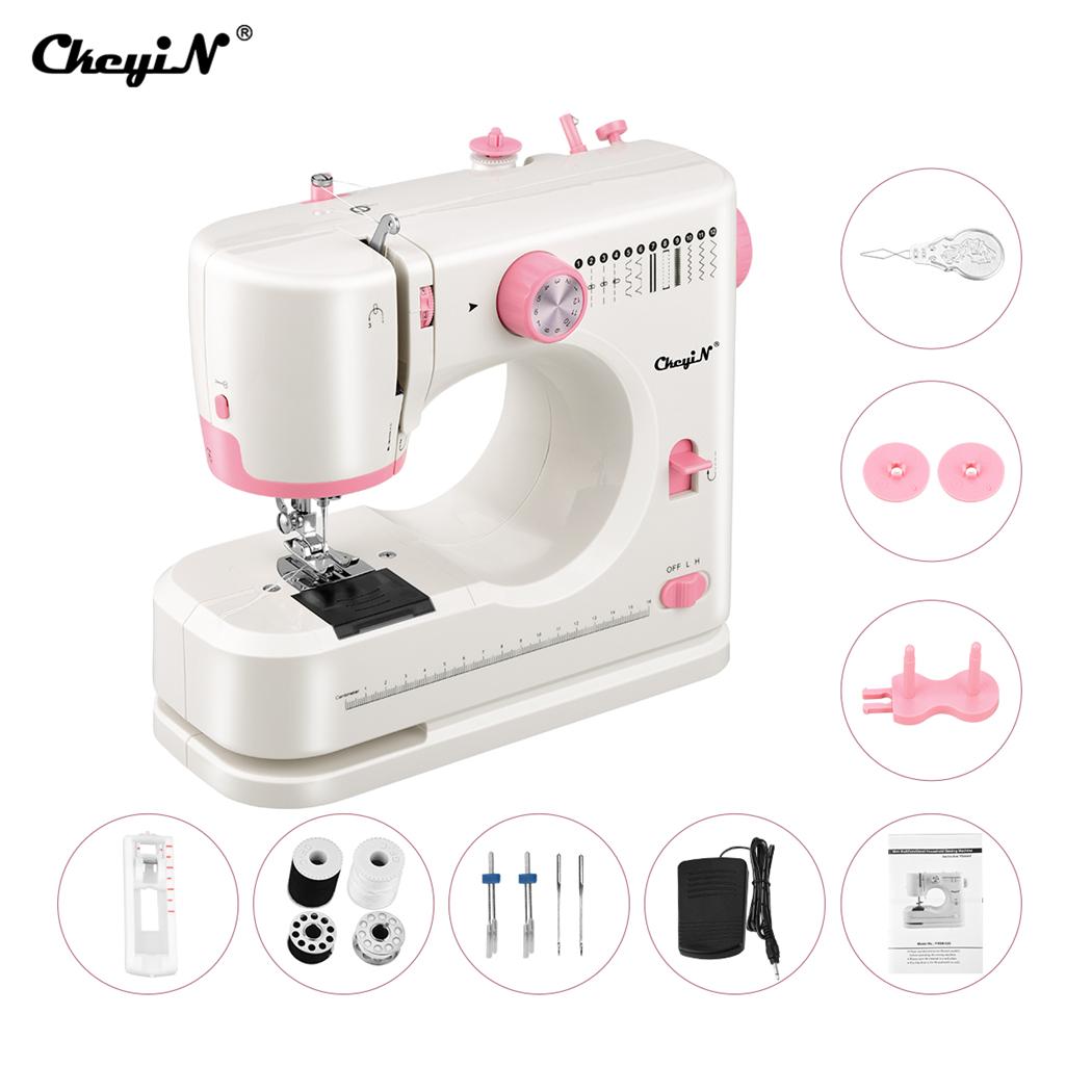 Электрическая швейная машина CkeyiN маленького и среднего размера, 12 встроенных строчек с педалью, двойной иглой, светодиодной регулировкой скорости света
Электрическая швейная машина CkeyiN маленького и среднего размера, 12 встроенных строчек с педалью, двойной иглой, светодиодной регулировкой скорости света
