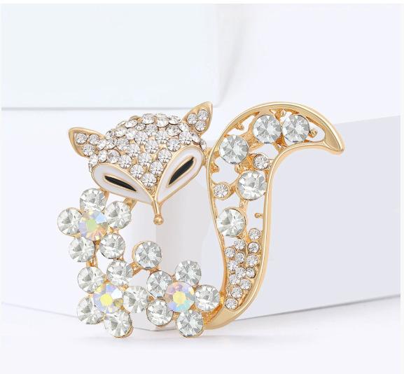 Beautiful Cute Fox Brooches for Women Unisex Animal Pins Multi-color Available Casual Party Jewellery Accessories Gifts золотий
Beautiful Cute Fox Brooches for Women Unisex Animal Pins Multi-color Available Casual Party Jewellery Accessories Gifts золотий