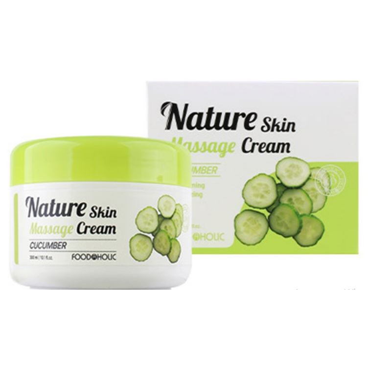 Крем для лица с экстрактом огурца, увлажняющий, массажный FOODAHOLIC NATURE SKIN MASSAGE CREAM CUCUMBER, 300 мл,
Крем для лица с экстрактом огурца, увлажняющий, массажный FOODAHOLIC NATURE SKIN MASSAGE CREAM CUCUMBER, 300 мл,