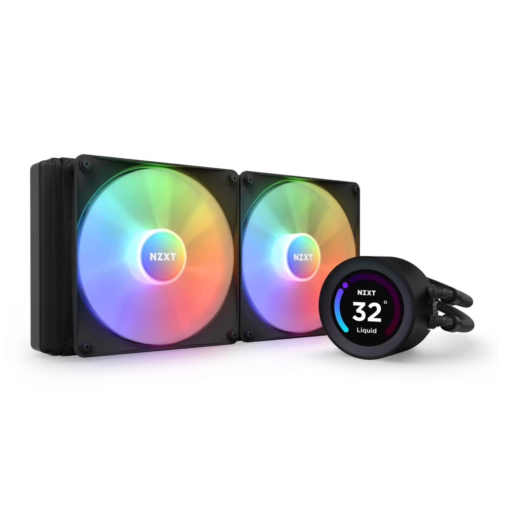 NZXT KRAKEN Elite RGB 280 Чорний Просте Водяне Охолодження Кулер для ЦП FN1882 RL-KR28E-B1 чорний
NZXT KRAKEN Elite RGB 280 Чорний Просте Водяне Охолодження Кулер для ЦП FN1882 RL-KR28E-B1 чорний