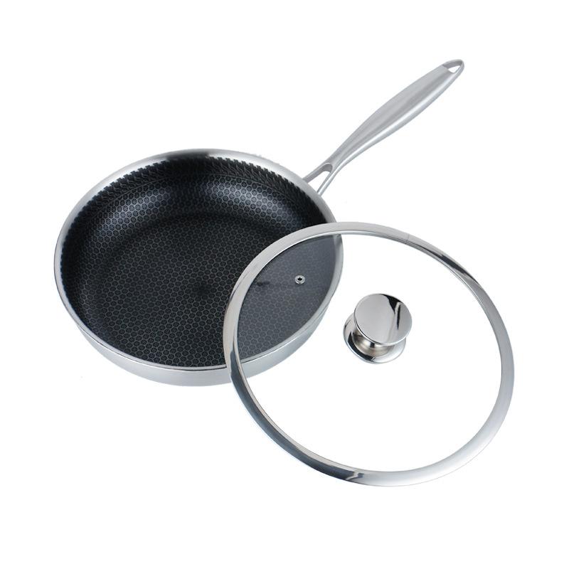 Modern Design 28cm Triply Stainless Steel Fry Pan with Non-Stick Honeycomb Lid Manufacturer s Collection 18cm
Modern Design 28cm Triply Stainless Steel Fry Pan with Non-Stick Honeycomb Lid Manufacturer s Collection 18cm