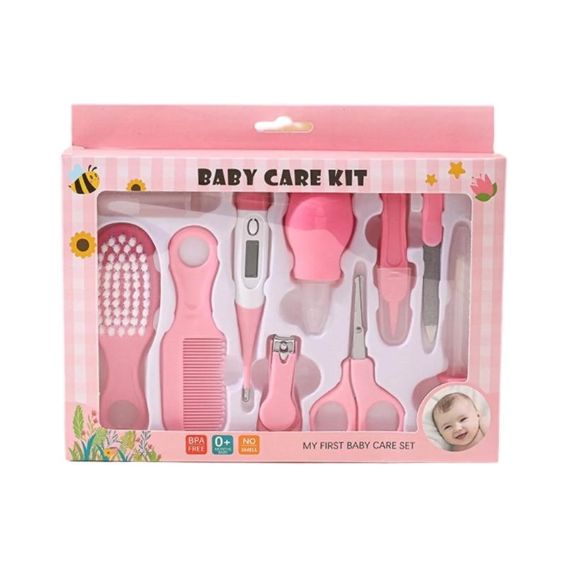 Полный набор для ухода за младенцем и поддержания его здоровья включает в себя триммер для ногтей, трубку для выпуска газов и расческу-щетку для молодых родителей. розовый
Полный набор для ухода за младенцем и поддержания его здоровья включает в себя триммер для ногтей, трубку для выпуска газов и расческу-щетку для молодых родителей. розовый