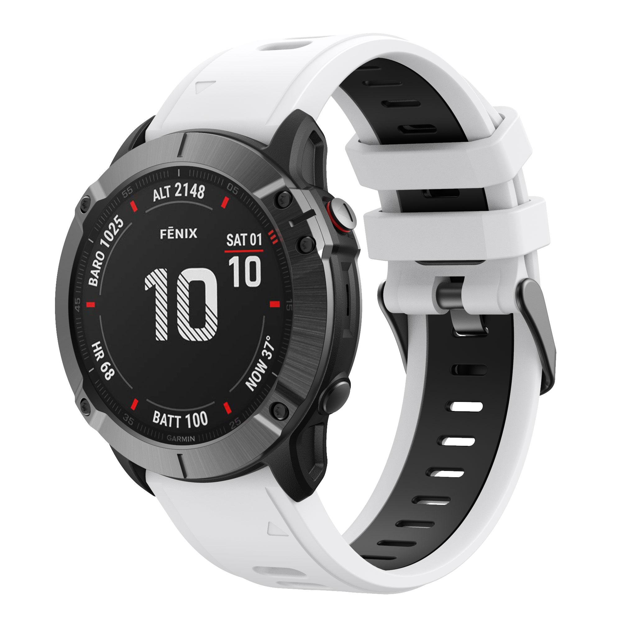 Dual Color Quick Release Silicone Replacement Watchband Bracelet Strap for Garmin Fenix 7X/6X Sapphire GPS/6X Pro/6X GPS/5X GPS/5X Plus Lime/Black
Dual Color Quick Release Silicone Replacement Watchband Bracelet Strap for Garmin Fenix 7X/6X Sapphire GPS/6X Pro/6X GPS/5X GPS/5X Plus Lime/Black