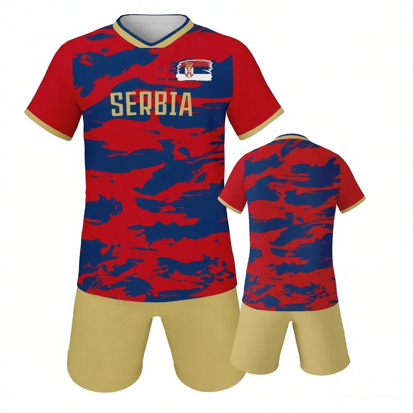 Serbia Football Jersey Kit Youth Soccer Uniform Team School Tracksuit XS
Serbia Football Jersey Kit Youth Soccer Uniform Team School Tracksuit XS