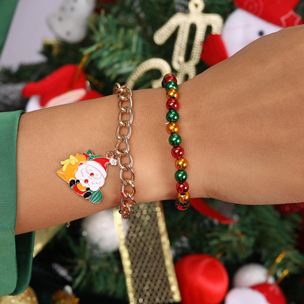 Европейская и американская праздничная подарочная коробка: Браслет «Снеговик» и набор украшений «Рождественская елка»
Европейская и американская праздничная подарочная коробка: Браслет «Снеговик» и набор украшений «Рождественская елка»