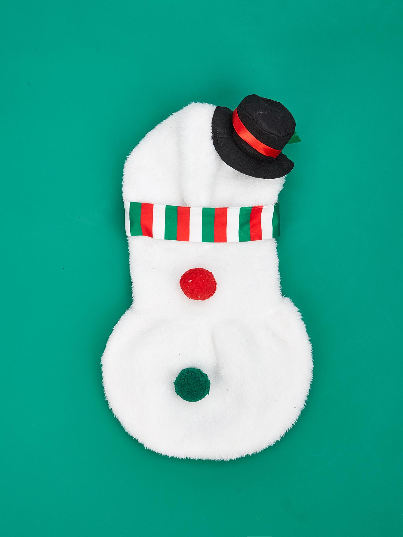 Xmas Cosplay Dog Snowman Hoodies with Scarf Hat Sweatshirts for Dog Cat Soft and Strenchy Shirts Christmas Dog Pajamas Csotume XS(old) білий
Xmas Cosplay Dog Snowman Hoodies with Scarf Hat Sweatshirts for Dog Cat Soft and Strenchy Shirts Christmas Dog Pajamas Csotume XS(old) білий