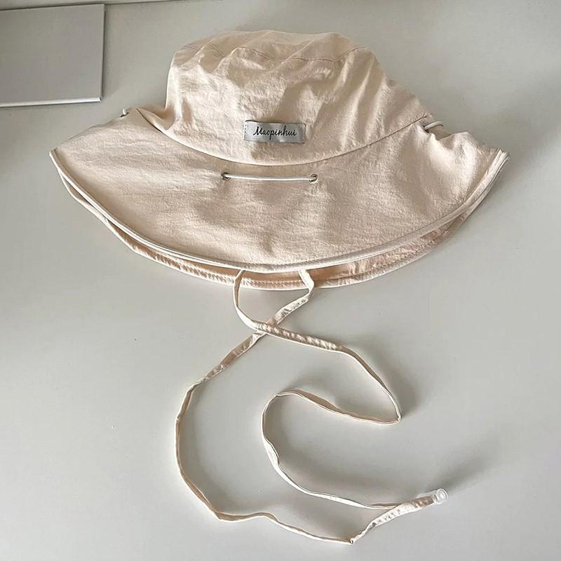 Women Summer Quick-drying Fisherman Hat Large Brim Sunshade Bucket Cap Korean Girl Beach Travel Caps Dual-use Variable Bag
Women Summer Quick-drying Fisherman Hat Large Brim Sunshade Bucket Cap Korean Girl Beach Travel Caps Dual-use Variable Bag