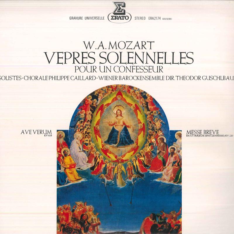 LP Record - Mozart: Vesper / Ave Verum Corpus / ERA2174 ERATO 1976 Japan Classical Used
LP Record - Mozart: Vesper / Ave Verum Corpus / ERA2174 ERATO 1976 Japan Classical Used