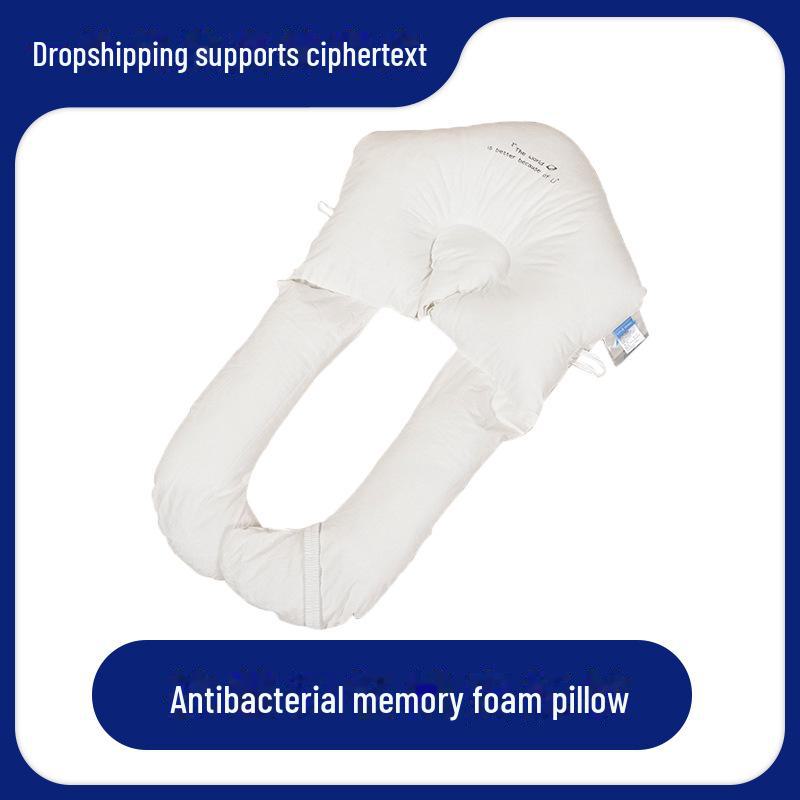 Pure Cotton Memory Foam Baby Pillow – U-Shaped for Head Support and Startle Prevention Antibacterial Memory Foam + Poplin Fabric
Pure Cotton Memory Foam Baby Pillow – U-Shaped for Head Support and Startle Prevention Antibacterial Memory Foam + Poplin Fabric