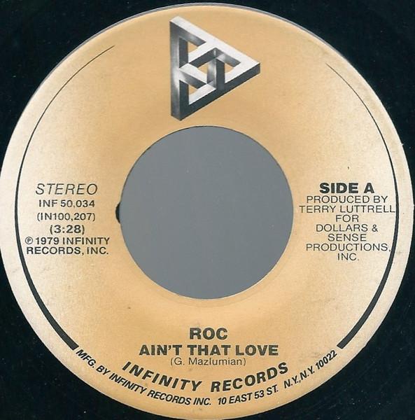 7inch Record ROC - Ain t That Love / All I Wanna Do INF50034 Infinity Record 1979 US Rock Used
7inch Record ROC - Ain t That Love / All I Wanna Do INF50034 Infinity Record 1979 US Rock Used