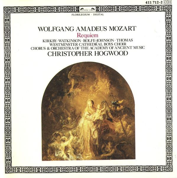 CD CAROLYN WATKINSON, WOLFGANG AMADEUS - Mozart: Requiem, K 626 4117122 L Oiseau-Lyre 1984 Germany Classical Used
CD CAROLYN WATKINSON, WOLFGANG AMADEUS - Mozart: Requiem, K 626 4117122 L Oiseau-Lyre 1984 Germany Classical Used