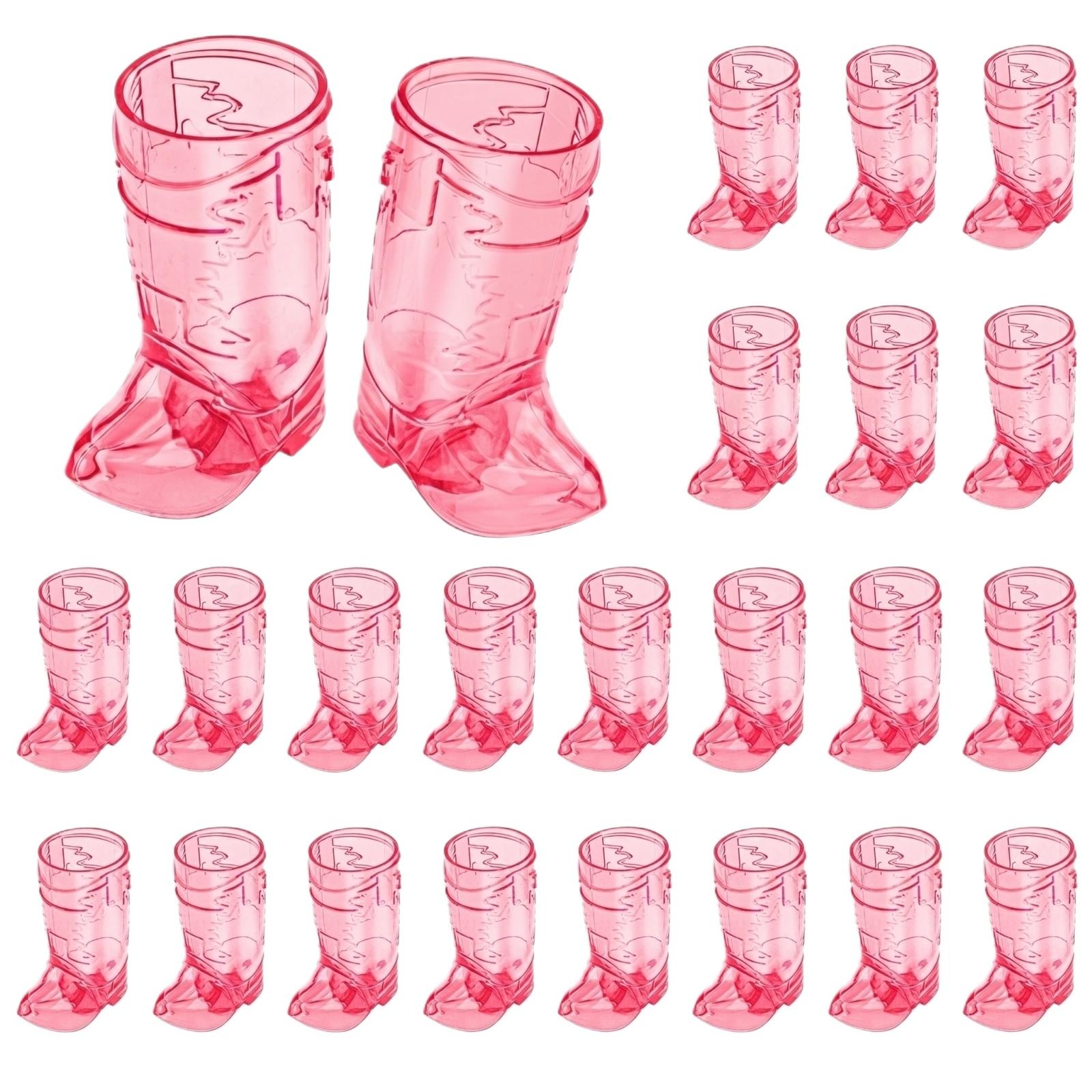 10pc Cowboy Boot Plastic Shot Glasses Set Novelty Western Style Party Drinkware Durable Reusable Plastic Material Unique Boot Shape Design One Size рожевий
10pc Cowboy Boot Plastic Shot Glasses Set Novelty Western Style Party Drinkware Durable Reusable Plastic Material Unique Boot Shape Design One Size рожевий