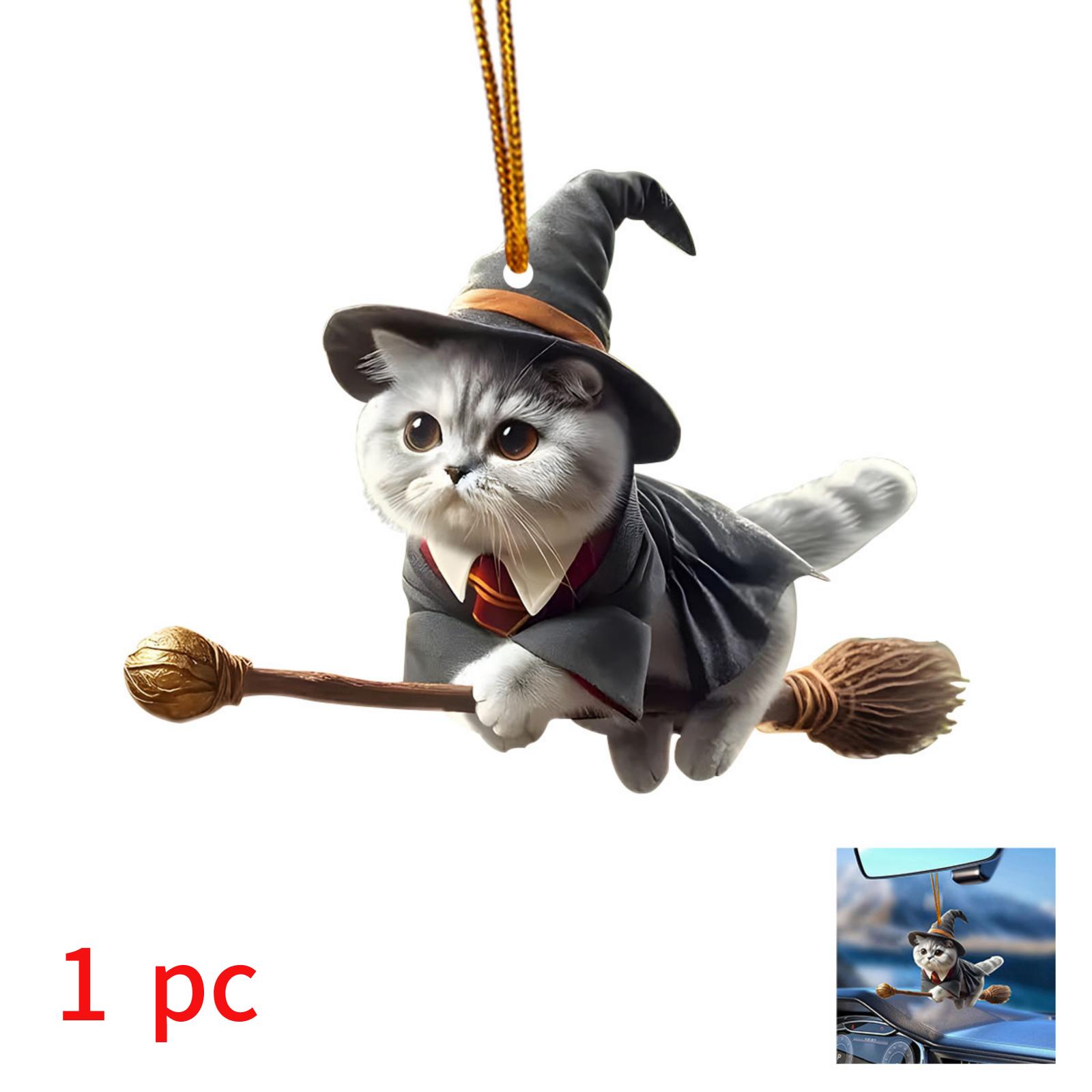 1x 2D акриловый волшебный летающий кот, украшение для зеркала заднего вида автомобиля, брелок для рюкзака, украшение для интерьера автомобиля, подарок
1x 2D акриловый волшебный летающий кот, украшение для зеркала заднего вида автомобиля, брелок для рюкзака, украшение для интерьера автомобиля, подарок