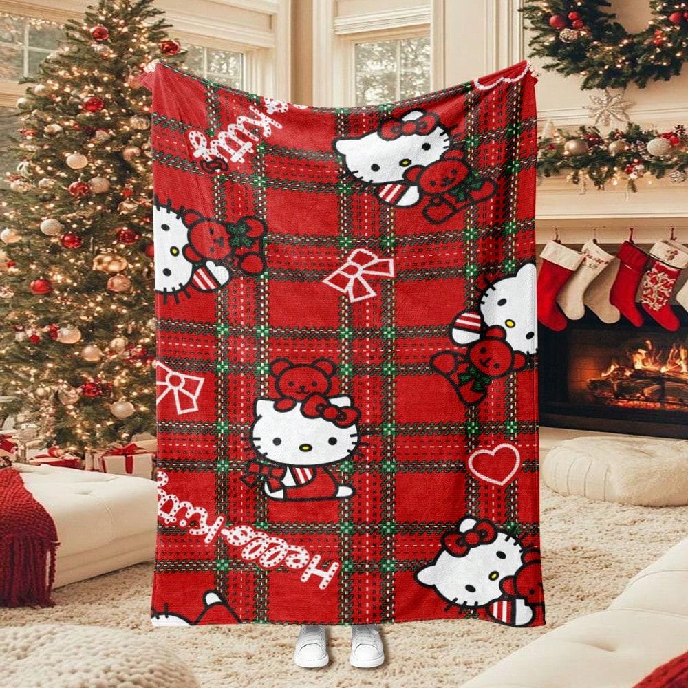1pc Hello Kitty Plaid Flannel Blanket 2D Print Soft Warm Throw for Bedroom Living Room Camping Festive Home Decor Cute 75cmx90cm
1pc Hello Kitty Plaid Flannel Blanket 2D Print Soft Warm Throw for Bedroom Living Room Camping Festive Home Decor Cute 75cmx90cm