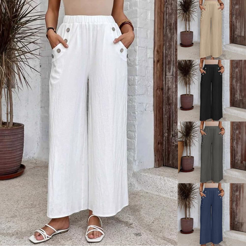 Ladies Daily New Seasonal Commuting Business Leisure Pants With Pockets Made Of Pure Cotton And Comfortable Fit S белый
Ladies Daily New Seasonal Commuting Business Leisure Pants With Pockets Made Of Pure Cotton And Comfortable Fit S белый