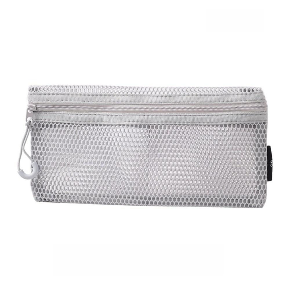 Mesh Cosmetic Bag Dopamine Zipper Coin Purse Fashion Student Pen Pouch for Women Girls сірий
Mesh Cosmetic Bag Dopamine Zipper Coin Purse Fashion Student Pen Pouch for Women Girls сірий