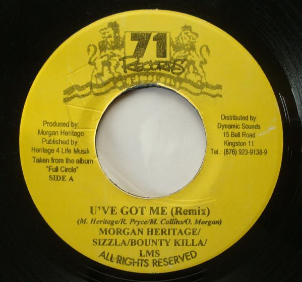 7-дюймовая пластинка MORGAN HERITAGE / SIZZLA / BOUNTY K - U ve Got Me (Ремикс) НИ ОДИН 71 Записи Ямайка Регги, Ска и Даб Б/У
7-дюймовая пластинка MORGAN HERITAGE / SIZZLA / BOUNTY K - U ve Got Me (Ремикс) НИ ОДИН 71 Записи Ямайка Регги, Ска и Даб Б/У