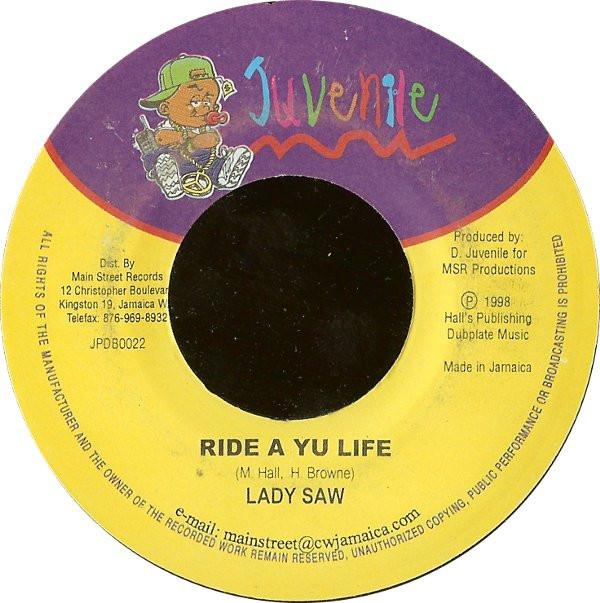 7-дюймовая пластинка LADY SAW / DANNY BROWNE - Ride A Yu Life / Splash JPDB0022 Juvenile 1998 Ямайка Регги, Ска и Даб Б/У
7-дюймовая пластинка LADY SAW / DANNY BROWNE - Ride A Yu Life / Splash JPDB0022 Juvenile 1998 Ямайка Регги, Ска и Даб Б/У