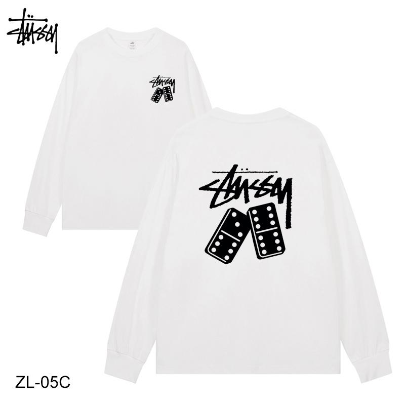 Stussy 2024 весна и осень новая высококачественная хлопковая классическая футболка с длинными рукавами с буквенным принтом и двойными кубиками для мужчин и женщин
Stussy 2024 весна и осень новая высококачественная хлопковая классическая футболка с длинными рукавами с буквенным принтом и двойными кубиками для мужчин и женщин