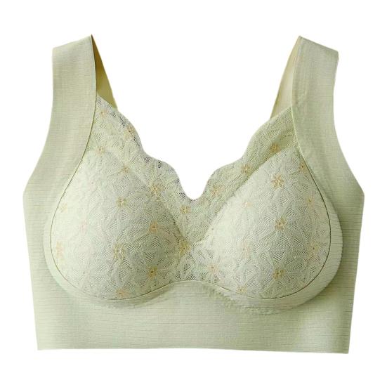 Женский бюстгальтер с эластичными бретелями, кружевной цветочный принт, жилет, максимальный комфорт L зелёный
Женский бюстгальтер с эластичными бретелями, кружевной цветочный принт, жилет, максимальный комфорт L зелёный