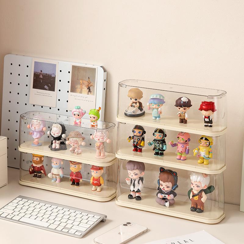 Acrylic Transparent Dustproof Display Stand for Lego Figurines and Pop Mart Collectibles Single Layer Standard Cream (includes doll glue)
Acrylic Transparent Dustproof Display Stand for Lego Figurines and Pop Mart Collectibles Single Layer Standard Cream (includes doll glue)