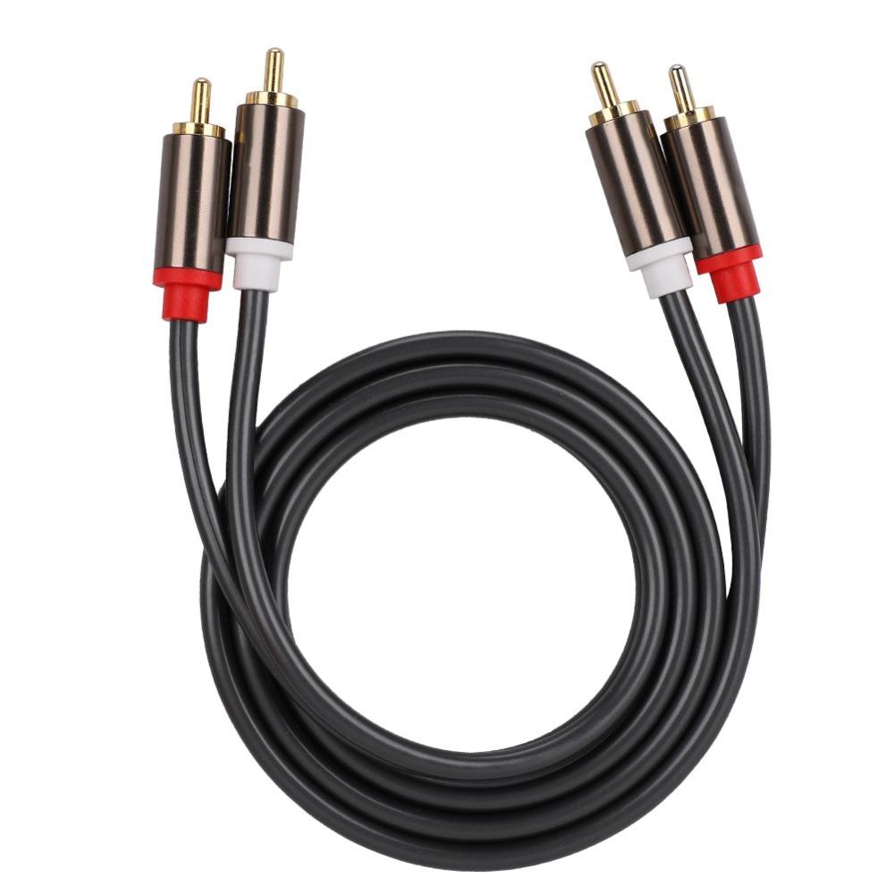 Aluminum Alloy Casing Stereo Speaker Cable Tinned Copper Wire Amplifier Cable TV 1m
Aluminum Alloy Casing Stereo Speaker Cable Tinned Copper Wire Amplifier Cable TV 1m