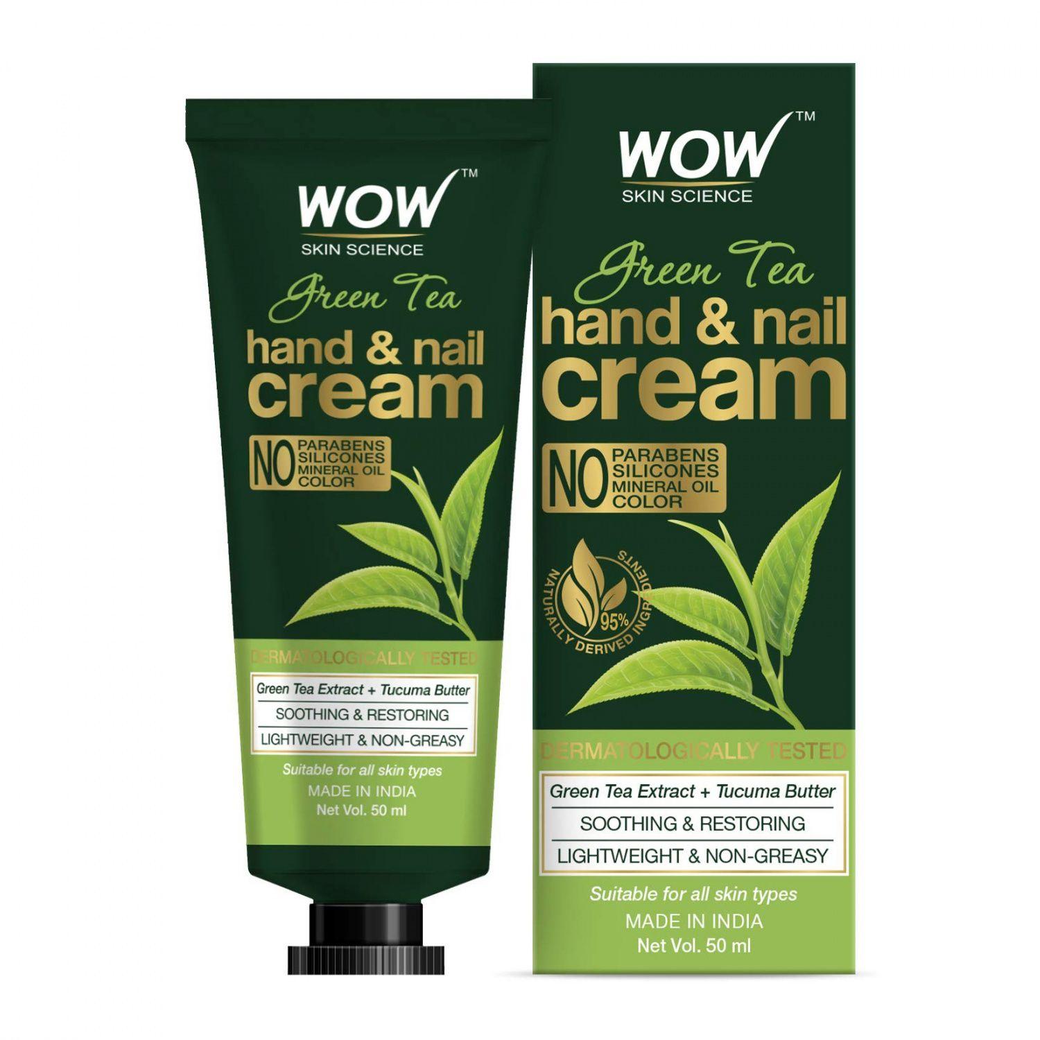 Крем для рук и ногтей с Зеленым чаем (50 мл), Green Tea Hand & Nail Cream, WOW Skin Science
Крем для рук и ногтей с Зеленым чаем (50 мл), Green Tea Hand & Nail Cream, WOW Skin Science