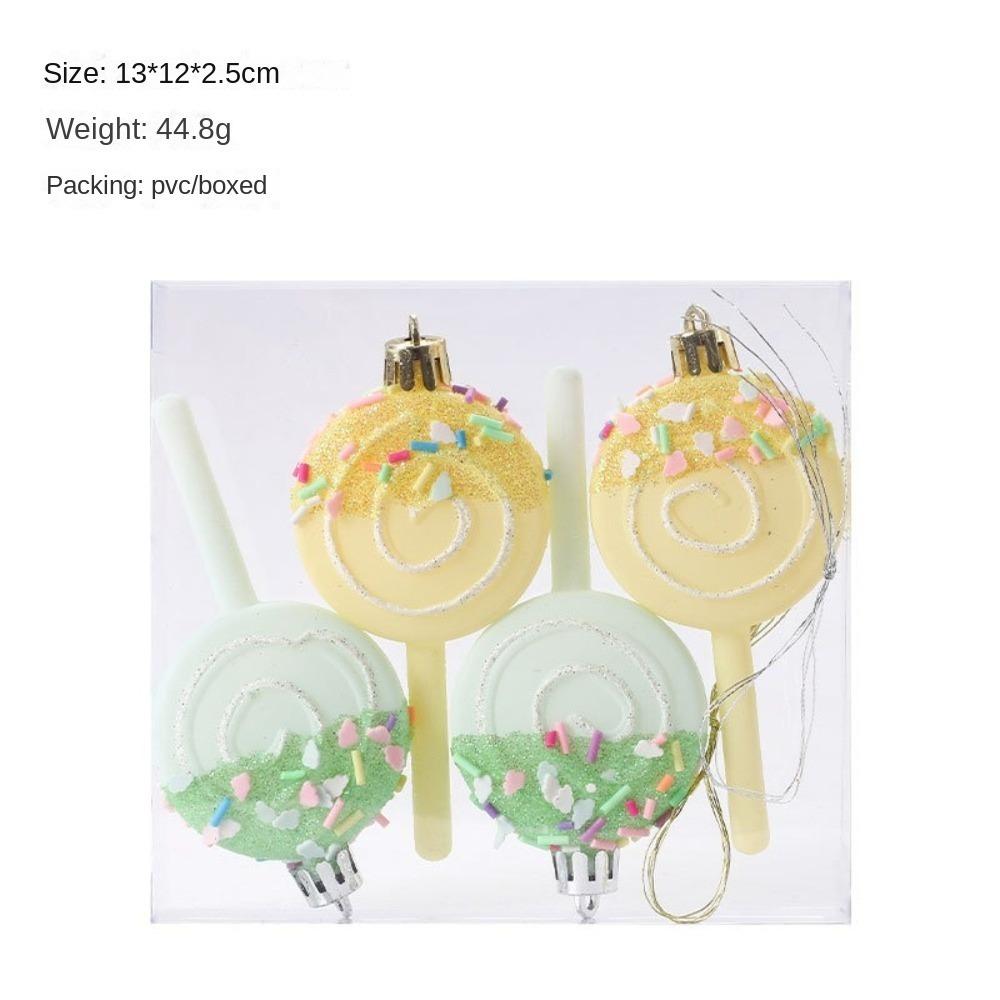 3/4Pcs Shatterproof Christmas Tree Balls Ornaments Maca Colored Candy Baubles Decorations Xmas Tree Lollipop
3/4Pcs Shatterproof Christmas Tree Balls Ornaments Maca Colored Candy Baubles Decorations Xmas Tree Lollipop