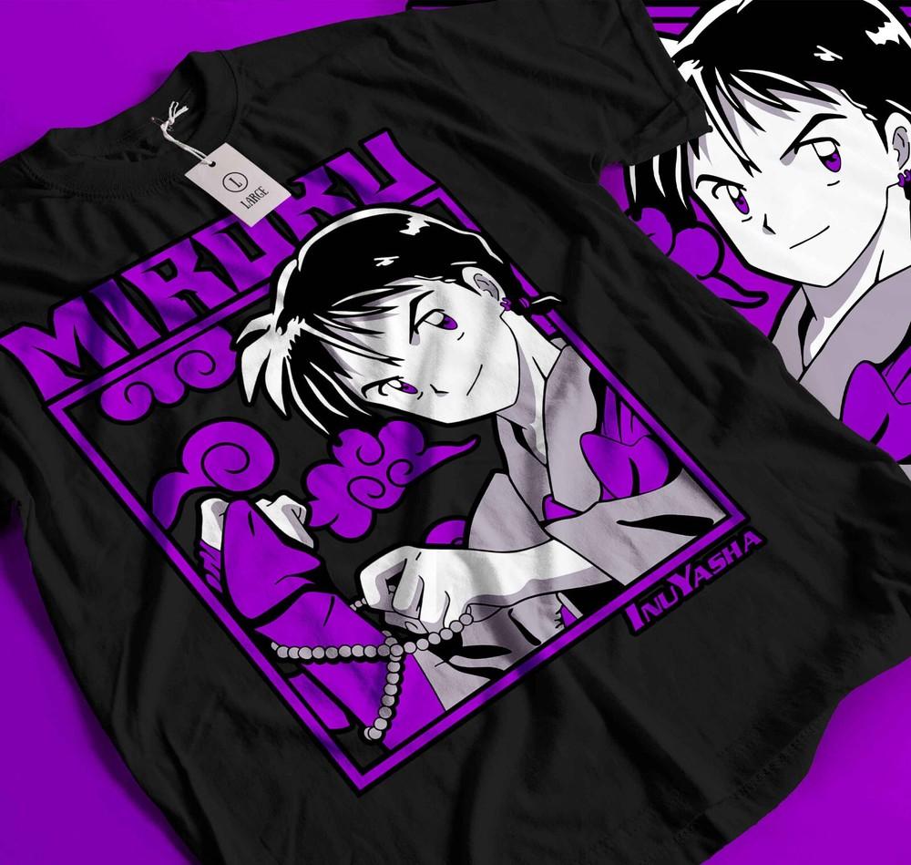 Inuyasha Miroku T-shirt Red Moon Inu Yasha Kawaii Girl Gift Shirt purpel 298 XL
Inuyasha Miroku T-shirt Red Moon Inu Yasha Kawaii Girl Gift Shirt purpel 298 XL